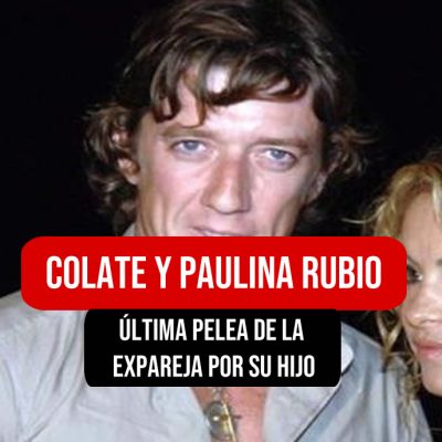 Colate y Paulina Rubio