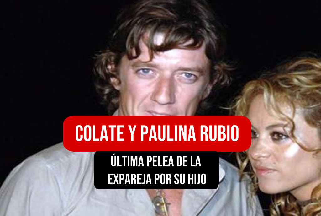Colate y Paulina Rubio