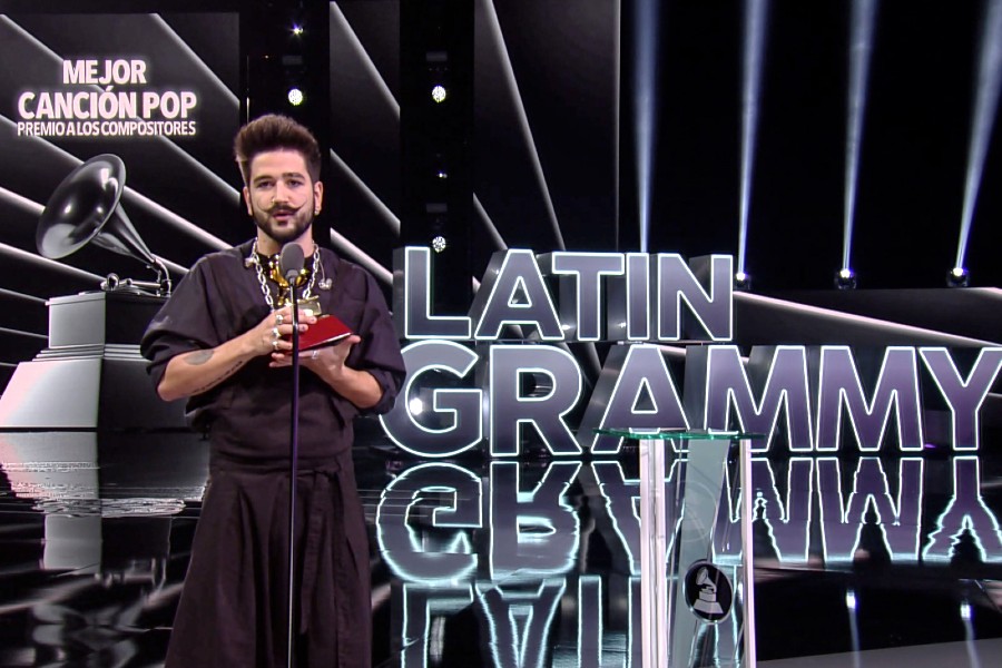 Camilo y su primer Grammy Latino
