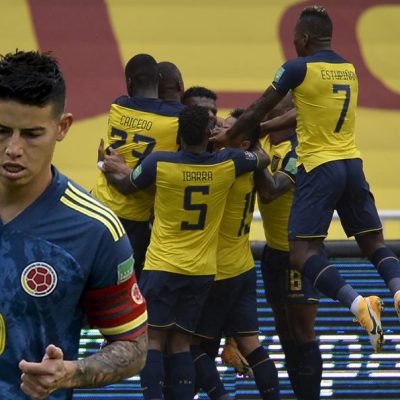 Ecuador Goleo a Colombia