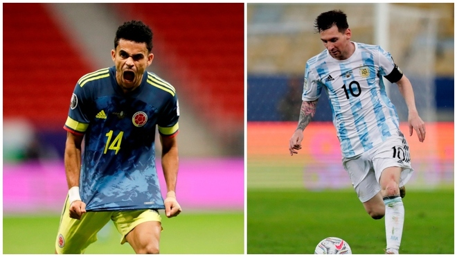 Luis Díaz y Messi goleadores de la Copa América